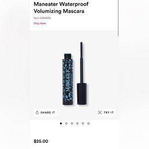 NIB tarte Maneater Waterproof Mascara